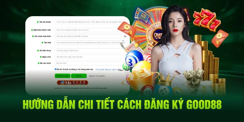 Đăng ký tài khoản thành viên tại nhà cái đơn giản